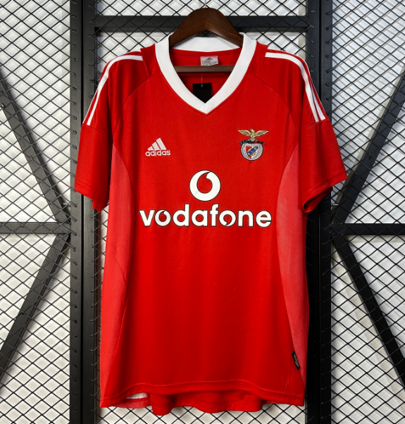 2002-03 Benfica Retro Home Soccer Jersey Shirt